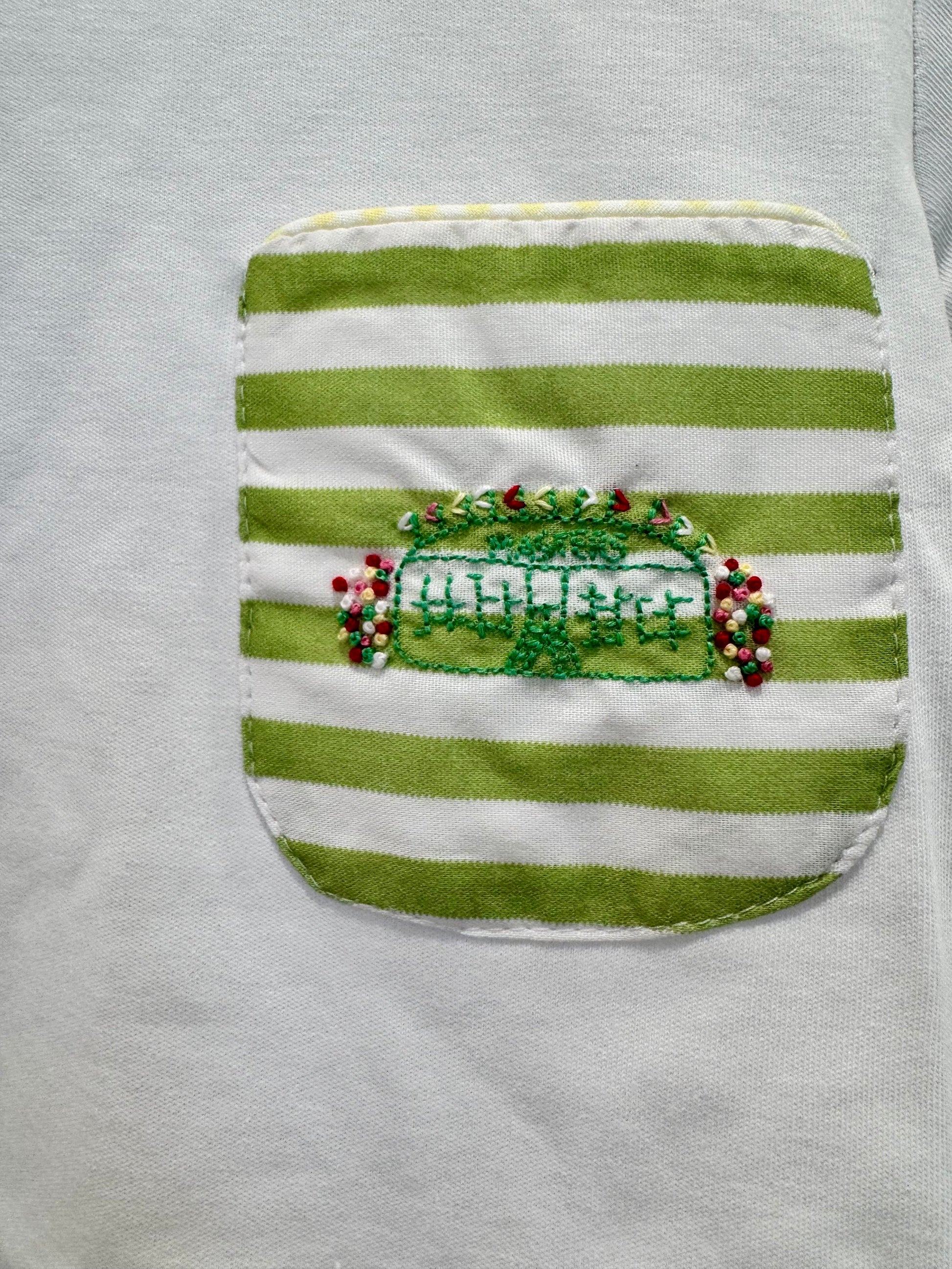 Percy & Tyne Short Sleeve Pocket Tee-Bermuda Stripe with Golf - Persnickety Shop