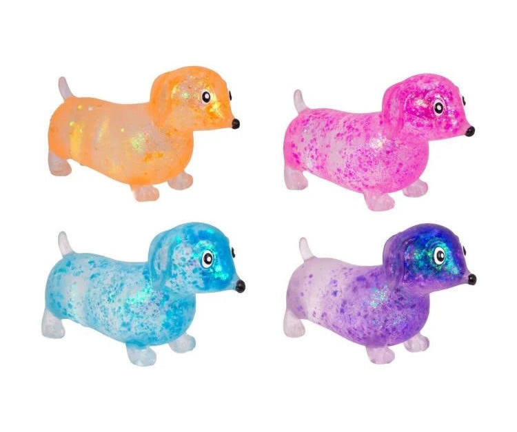 Scrunchems Sugar Sausage Dog Squishy Fidget Toy