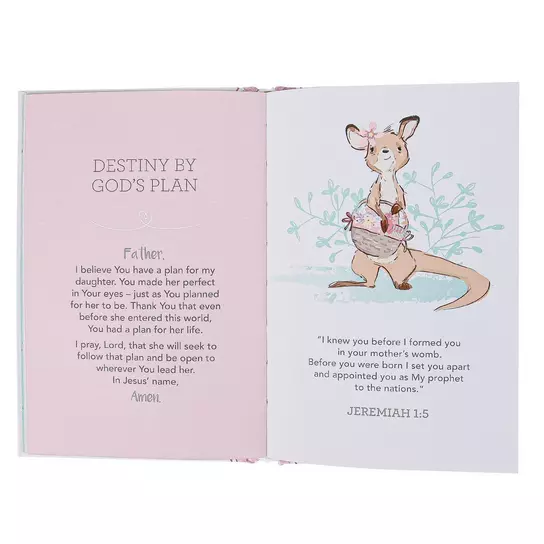 Prayers for My Baby Girl Prayer Book, by Carolyn Larsen, Padded Hardcover - Persnickety Shop