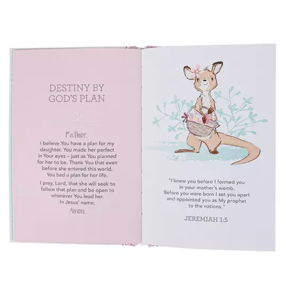 Prayers for My Baby Girl Prayer Book, by Carolyn Larsen, Padded Hardcover - Persnickety Shop