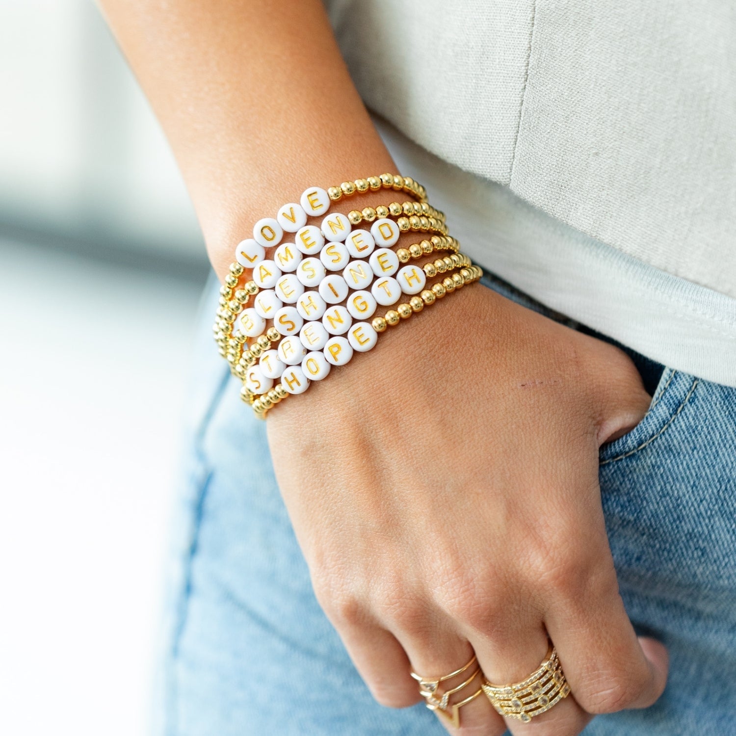 SHINE Beaded Bracelet - Persnickety Shop