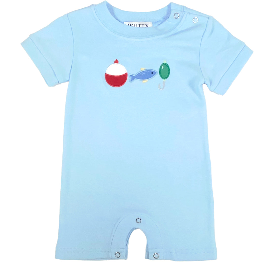 Ishtex Fishing Boys Romper - Persnickety Shop