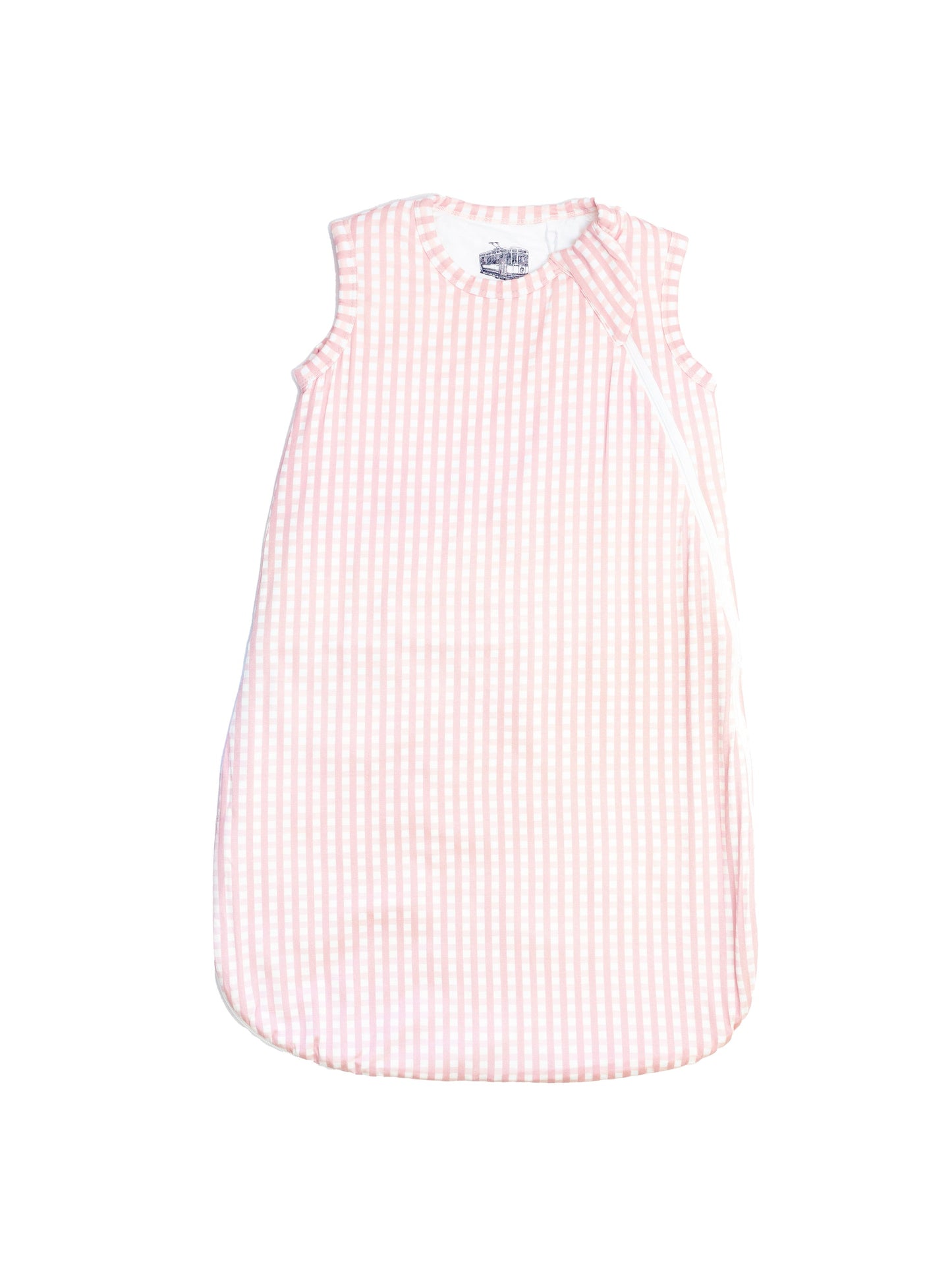 Girls Sleep Bag - Pink Gingham
