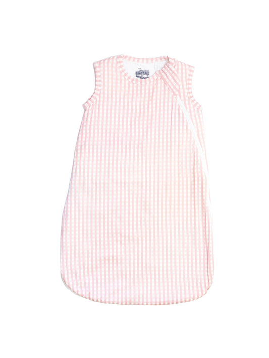 Girls Sleep Bag - Pink Gingham