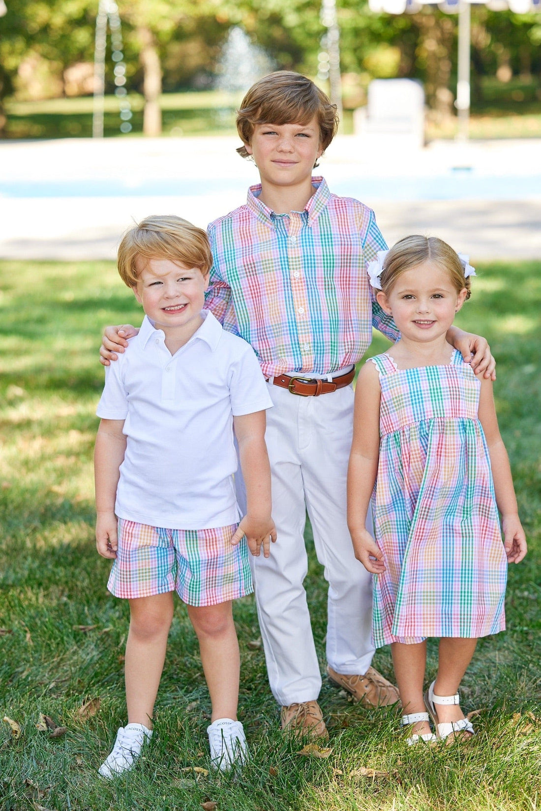 Short Sleeve Polo - White - Persnickety Shop