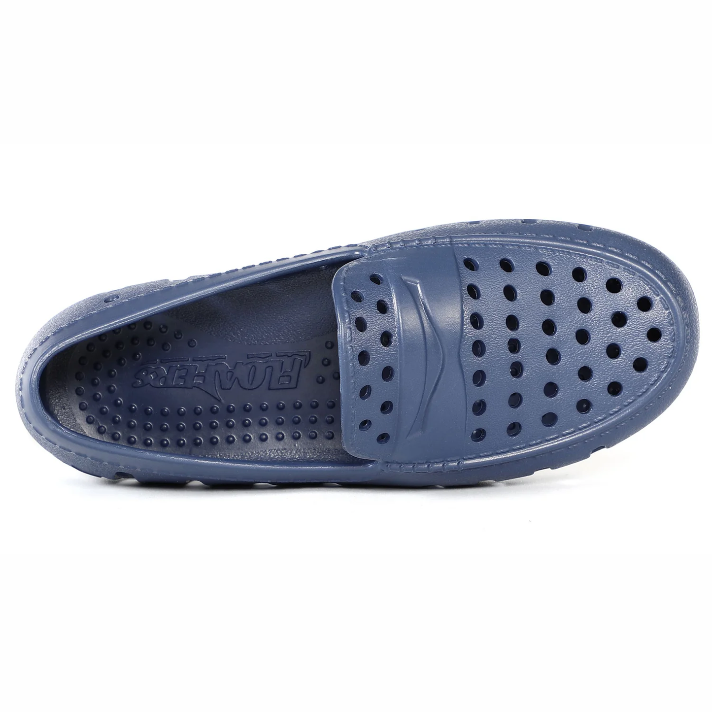 FLOAFERS PRODIGY DRIVER - KIDS- Navy Peony/Bright White - Persnickety Shop