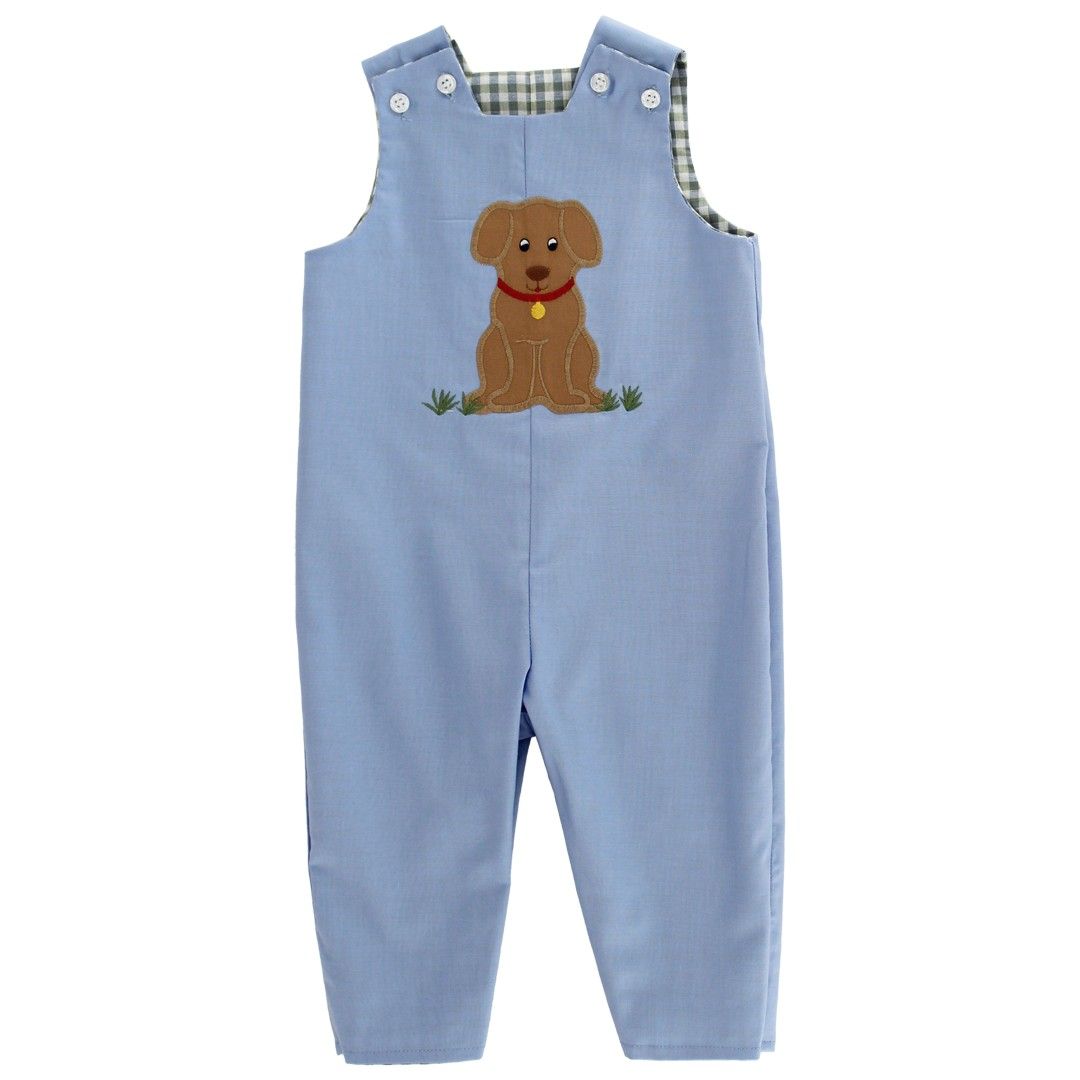 Bailey Boys Little Locomotive Reversible John John - Persnickety Shop