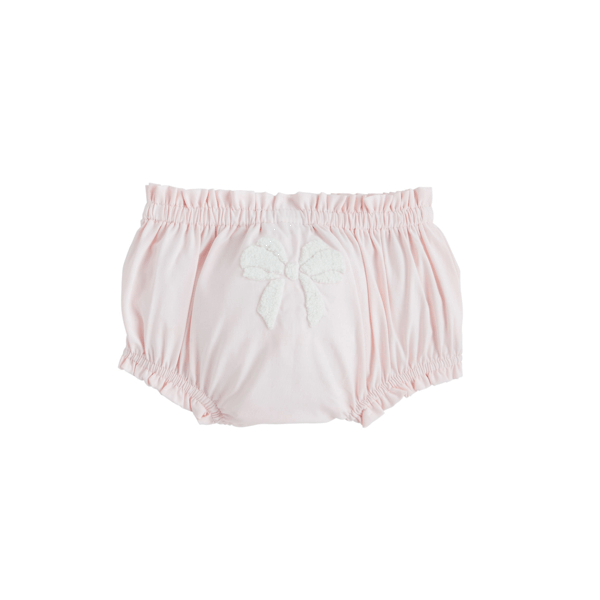 Appliqued Poplin BOW DIAPER COVER - Persnickety Shop