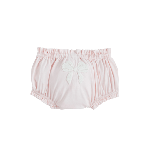 Appliqued Poplin BOW DIAPER COVER - Persnickety Shop