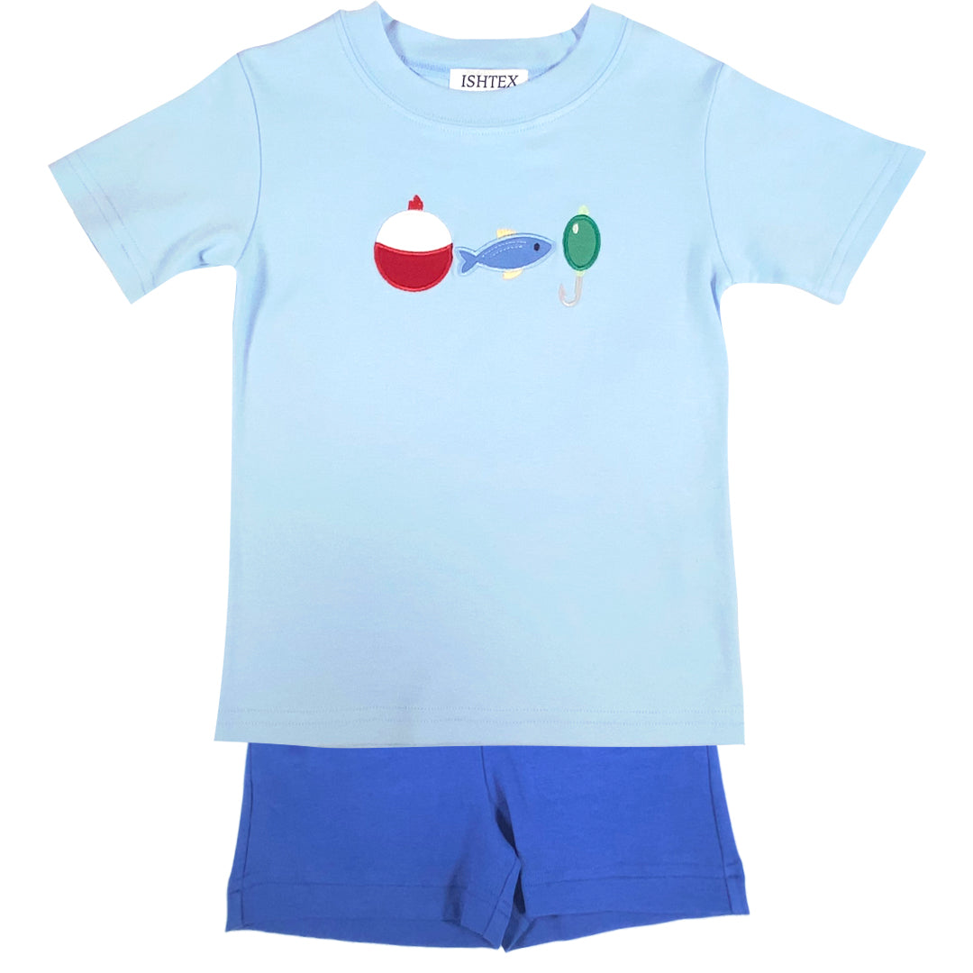 Ishtex Fishing Boys Short Set - Persnickety Shop