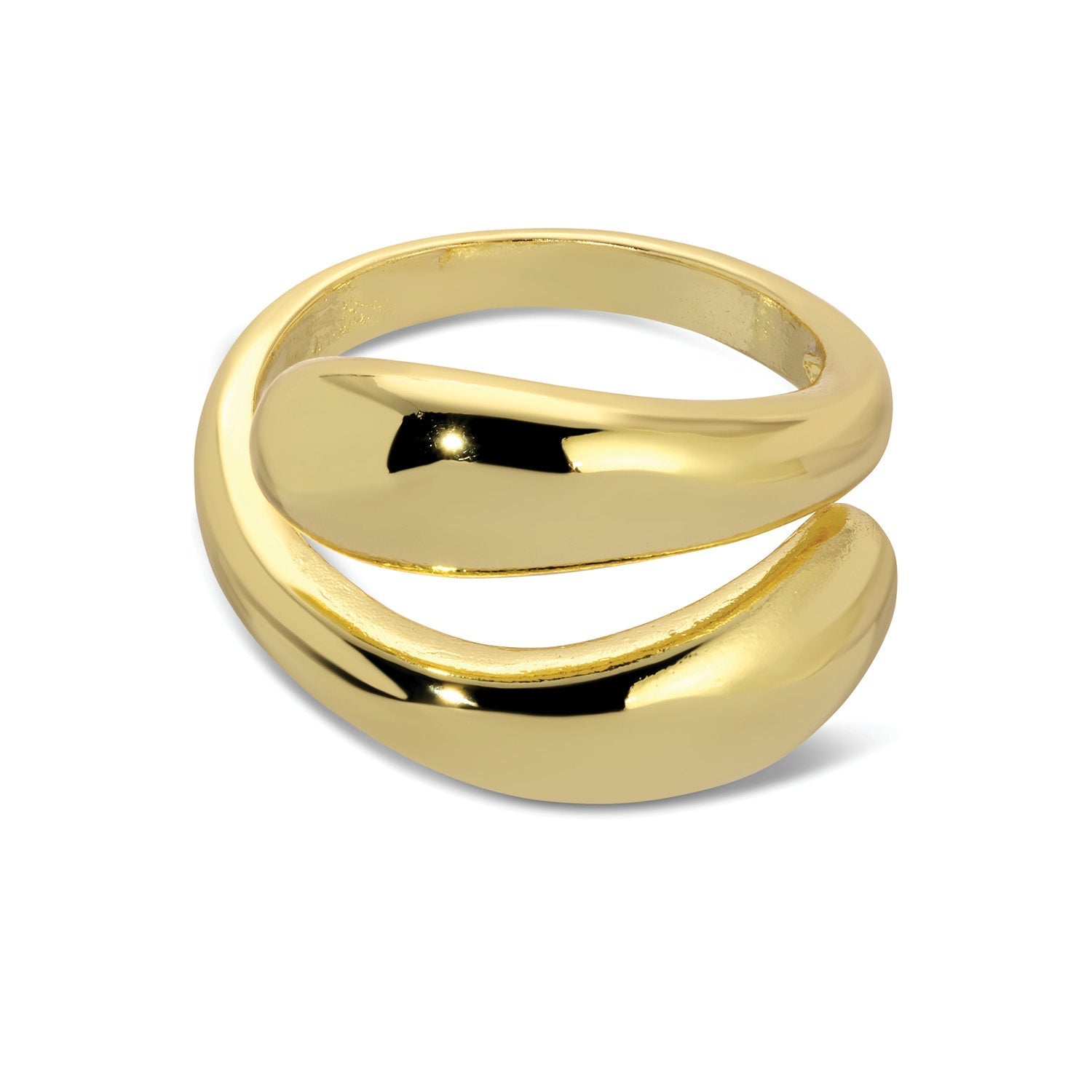 Adjustable Wrap Ring Gold - Persnickety Shop