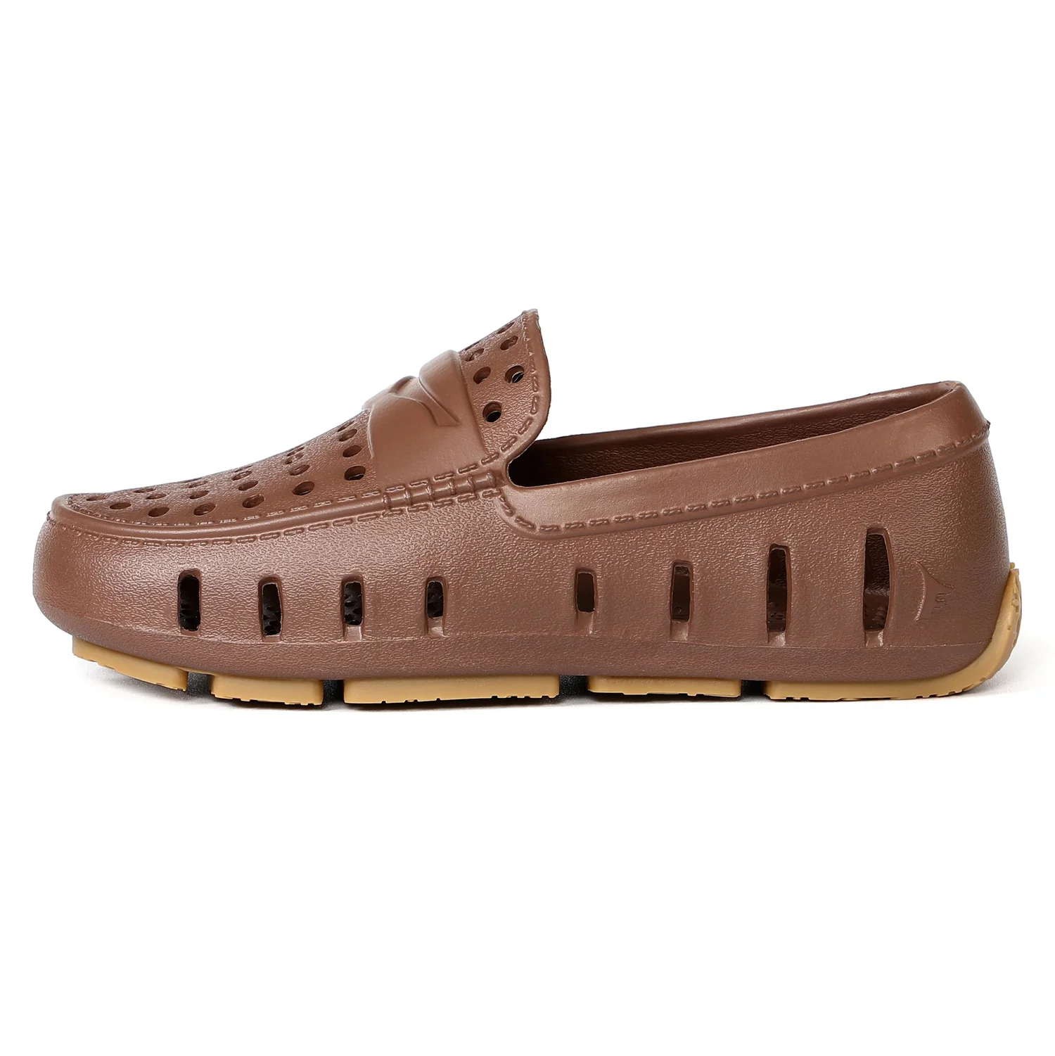 FLOAFERS PRODIGY DRIVER - KIDS- Driftwood Brown/Gum - Persnickety Shop