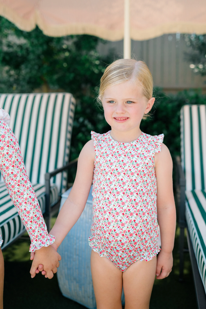 THE PROPER PEONY Geranium One Piece Swimsuit - Persnickety Shop