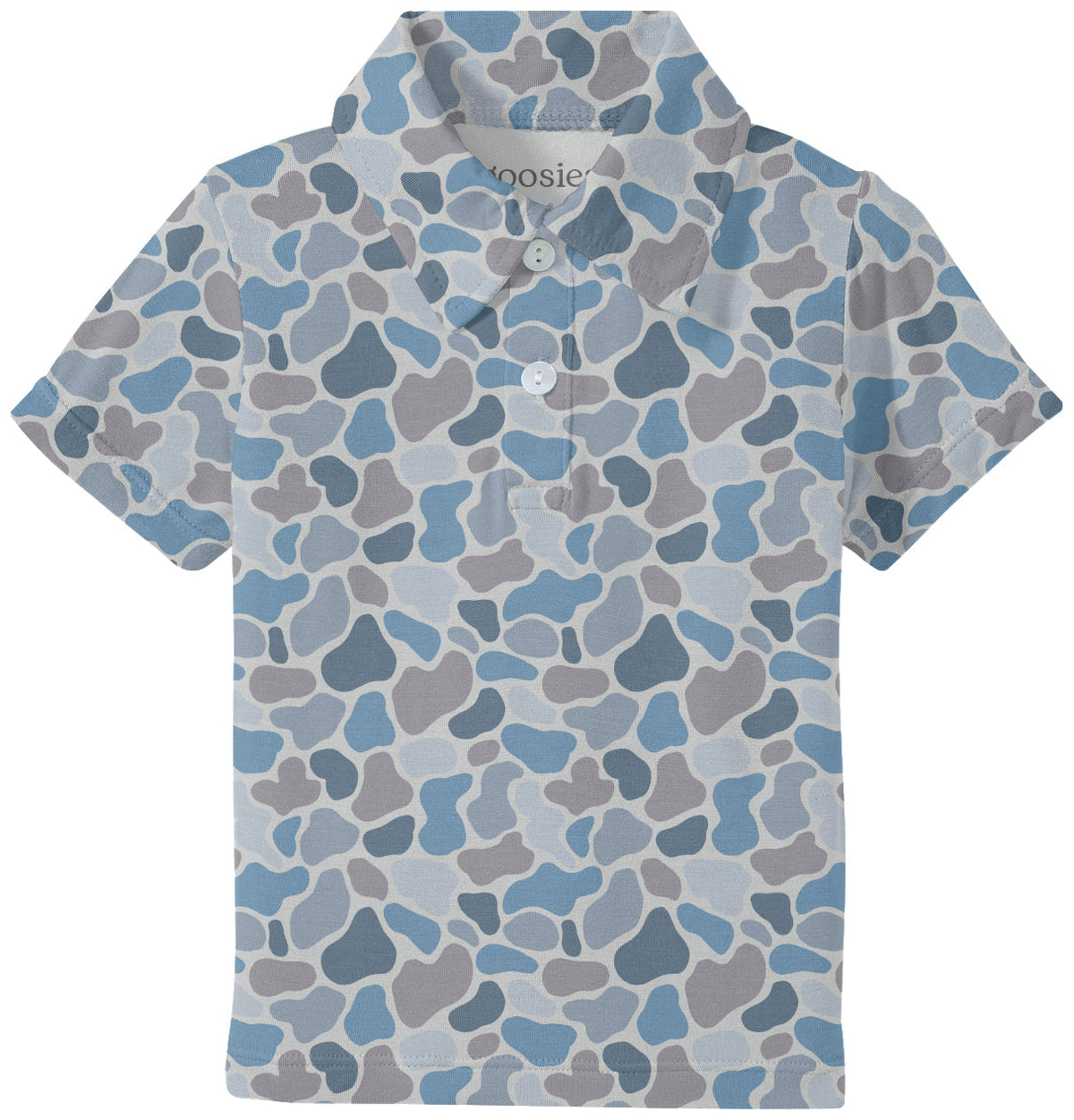 GOOSIES Short Sleeve Polo Shirt - WCCAMO