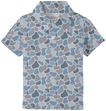 GOOSIES Short Sleeve Polo Shirt - WCCAMO