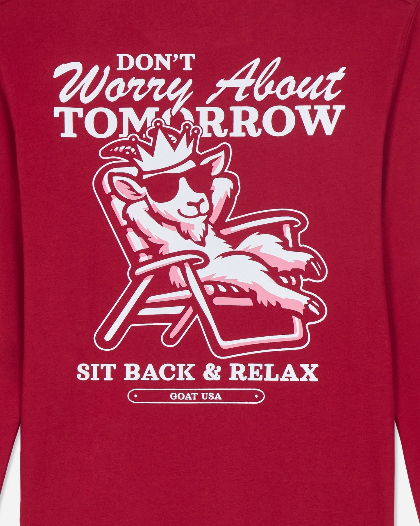 Sit Back & Relax Long Sleeve T-Shirt - Persnickety Shop