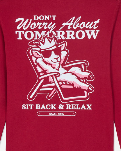 Sit Back & Relax Long Sleeve T-Shirt - Persnickety Shop