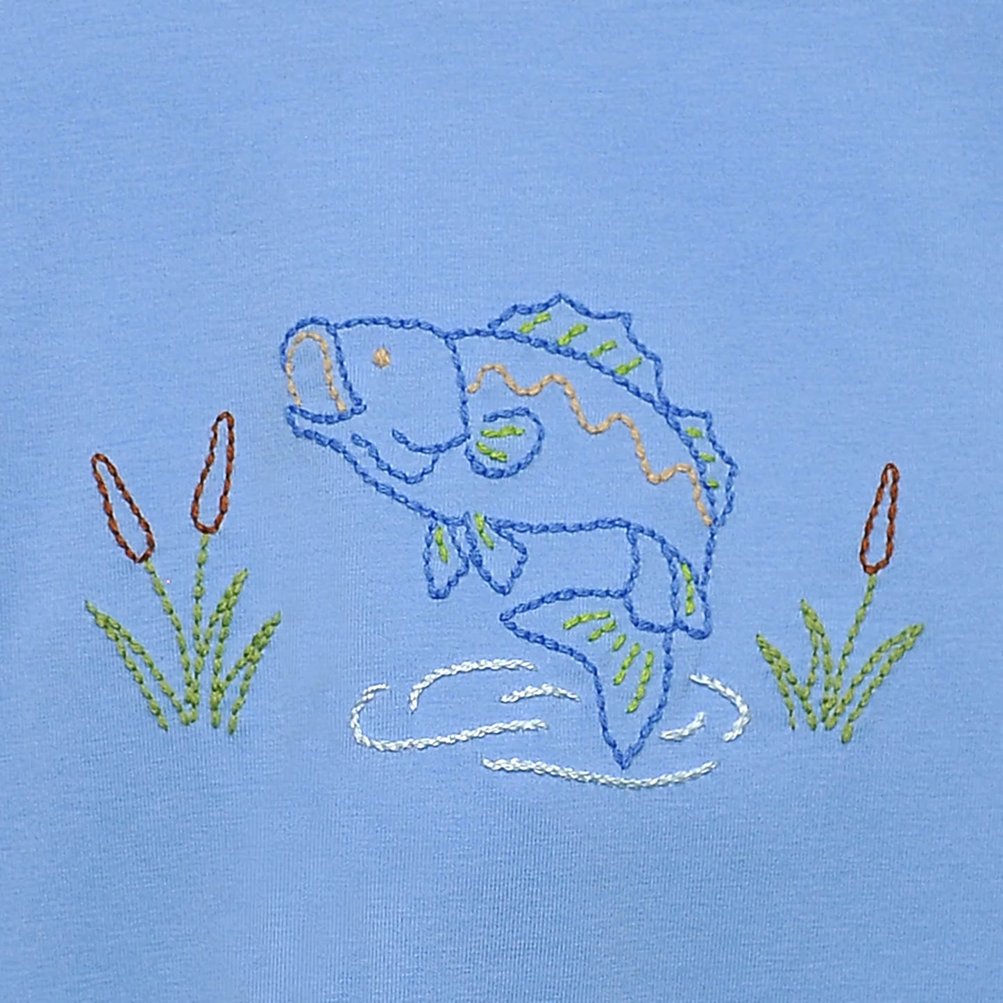 Blue Houston Shirt - Flying Bass