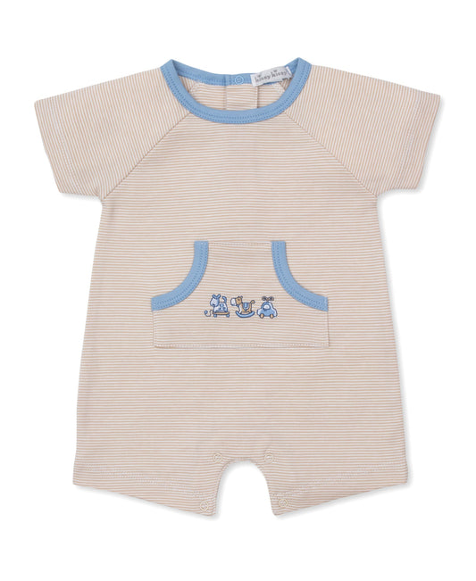 Kissy Kissy Vintage Toy Fun Short Stripe Playsuit - Persnickety Shop