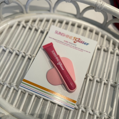 Sunshine & Glitter Kiss Keeper in Rose - Persnickety Shop