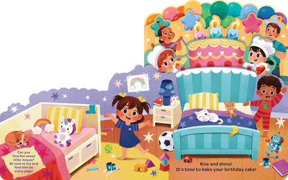 It's Your Birthday: A lush multi-layered die cut reveal celebrating Birthdays