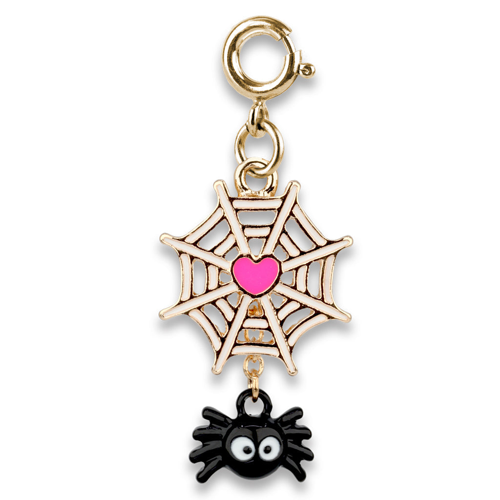 CHARM IT® Gold Spider Web Charm - Persnickety Shop