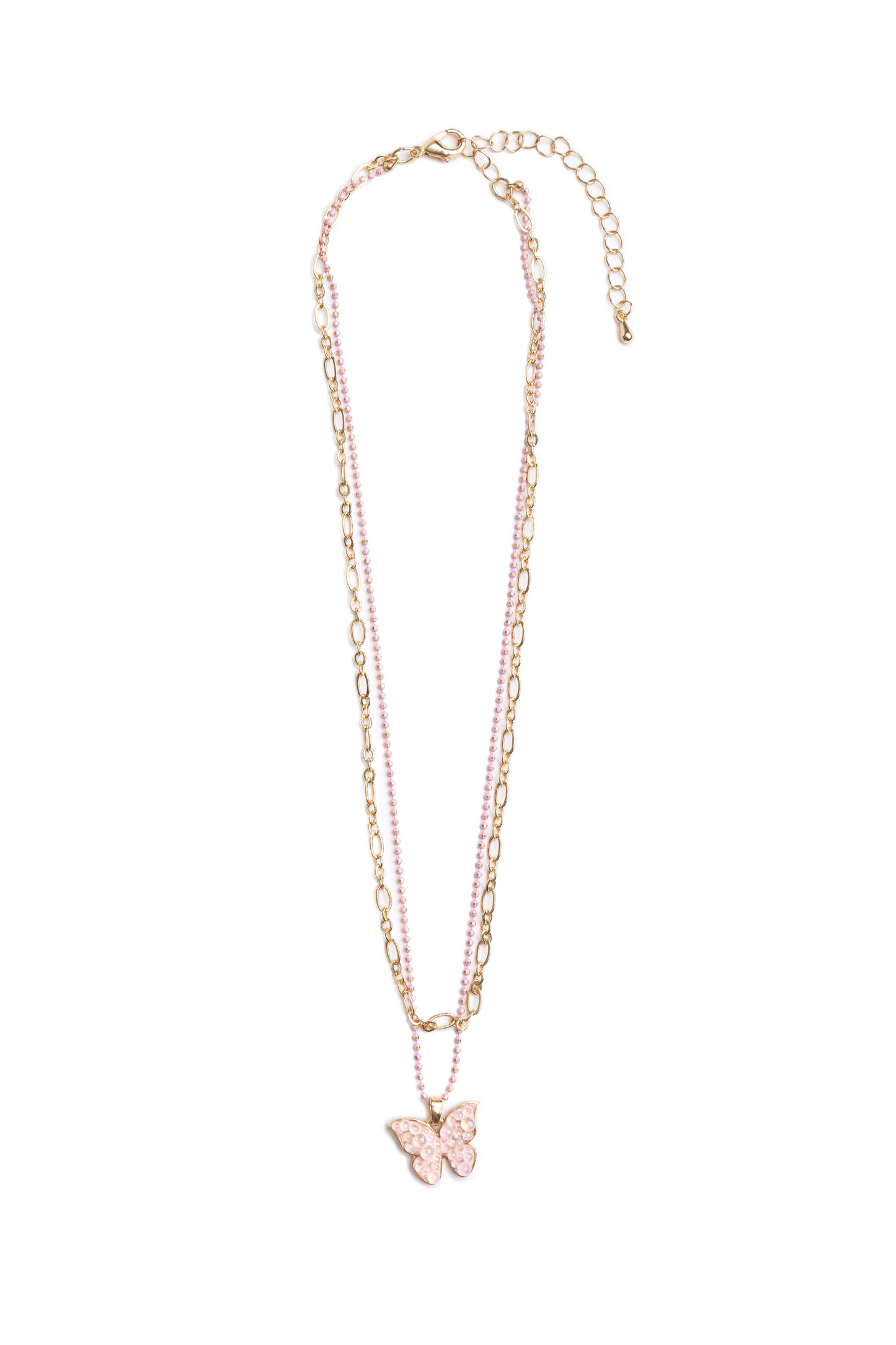 Boutique Chic Bubbly Butterfly Necklace - Persnickety Shop