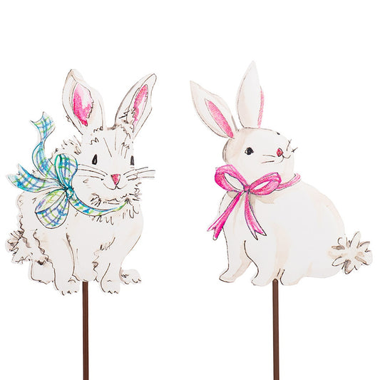 The Round Top Collection Rosanne Beck Gingham Bunnies - Persnickety Shop