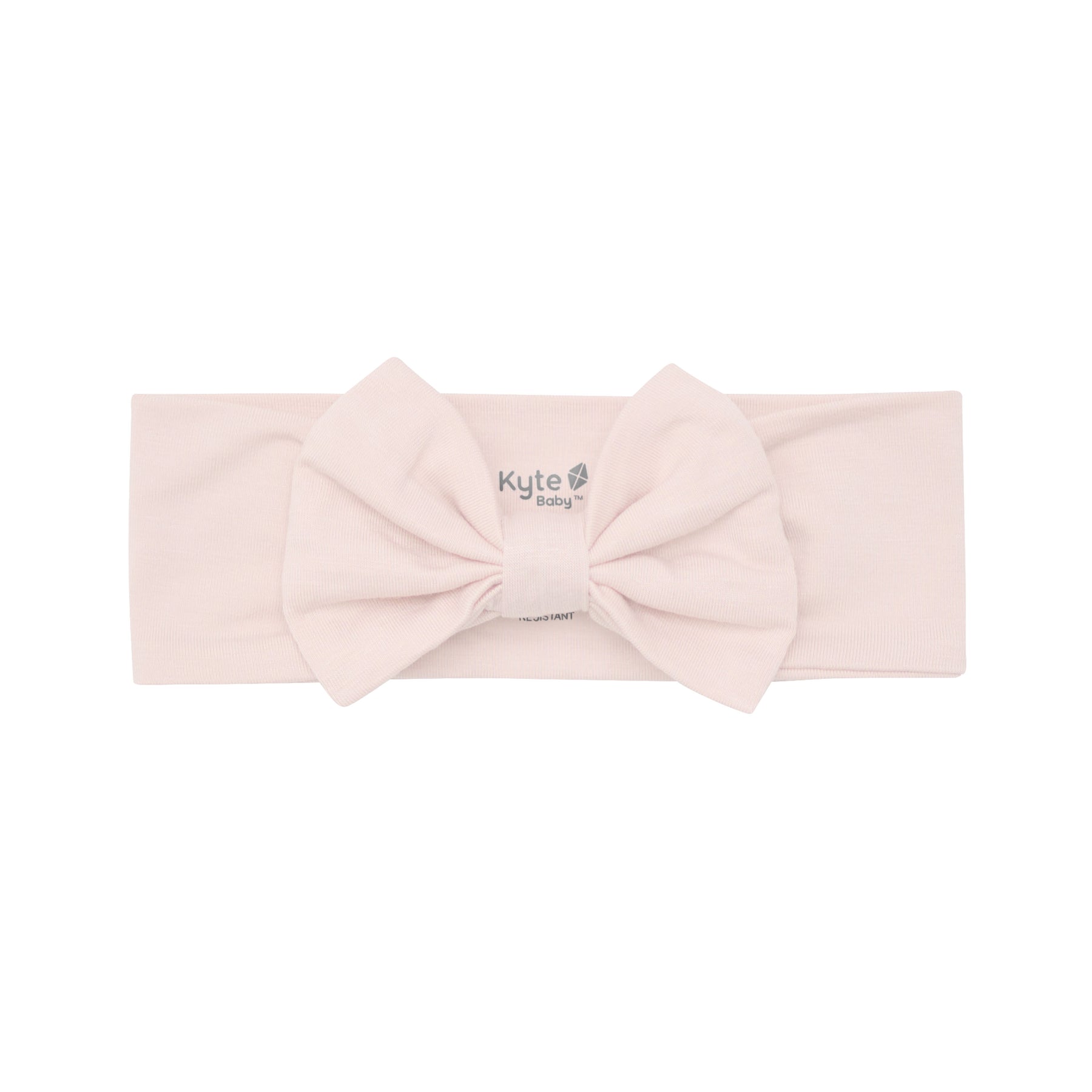 Kyte Bow Headband in Blush - Persnickety Shop