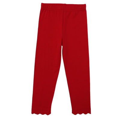 Trotter Street Kids SCALLOP LEGGINGS - Persnickety Shop