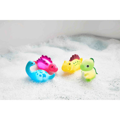 Dino Light-Up Bath Toy Set - Persnickety Shop