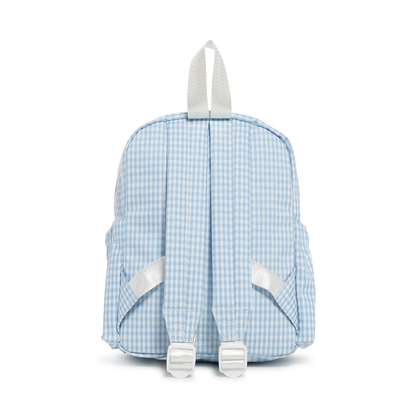 MINI BACKER - GINGHAM MIST BACKPACK - Persnickety Shop