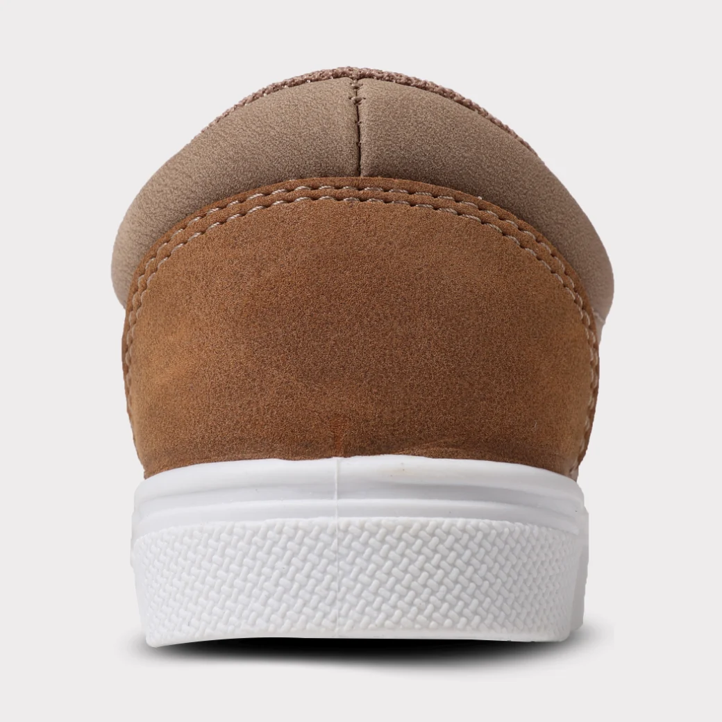 OOMPHIES JACE BOYS SLIP-ON SHOES TAN