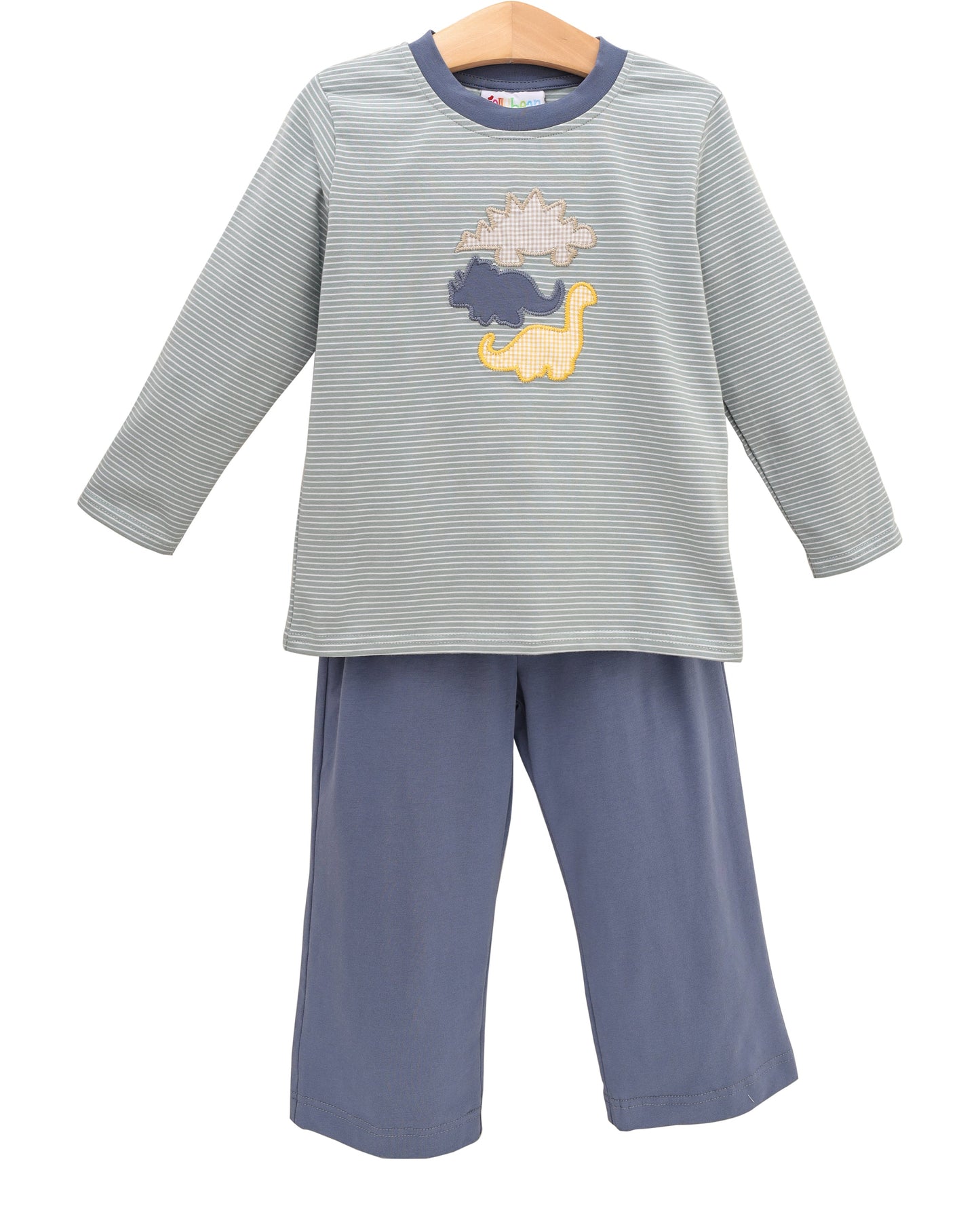 PRE-ORDER | Fall Fossils Pant Set Jellybean by Smock Candy - Persnickety Shop