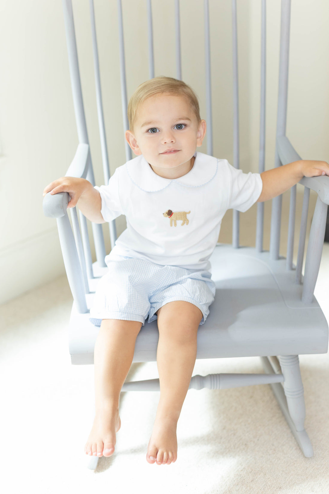Crochet Peter Pan Shirt - Boy Lab - Persnickety Shop
