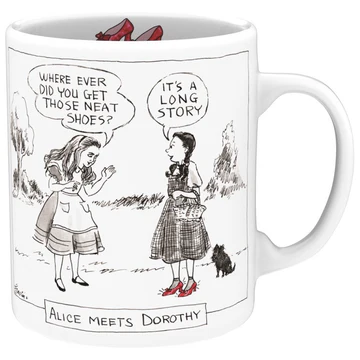 ALICE MEETS DOROTHY MUG - Persnickety Shop