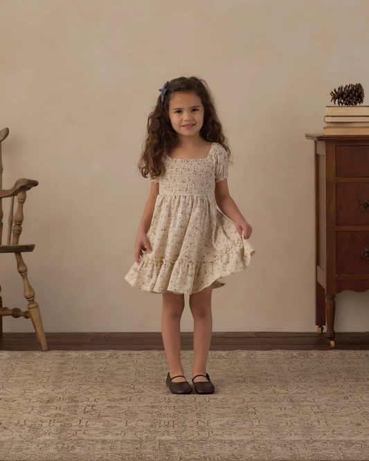 RYLEE + CRU SAGE JERSEY DRESS MEADOW