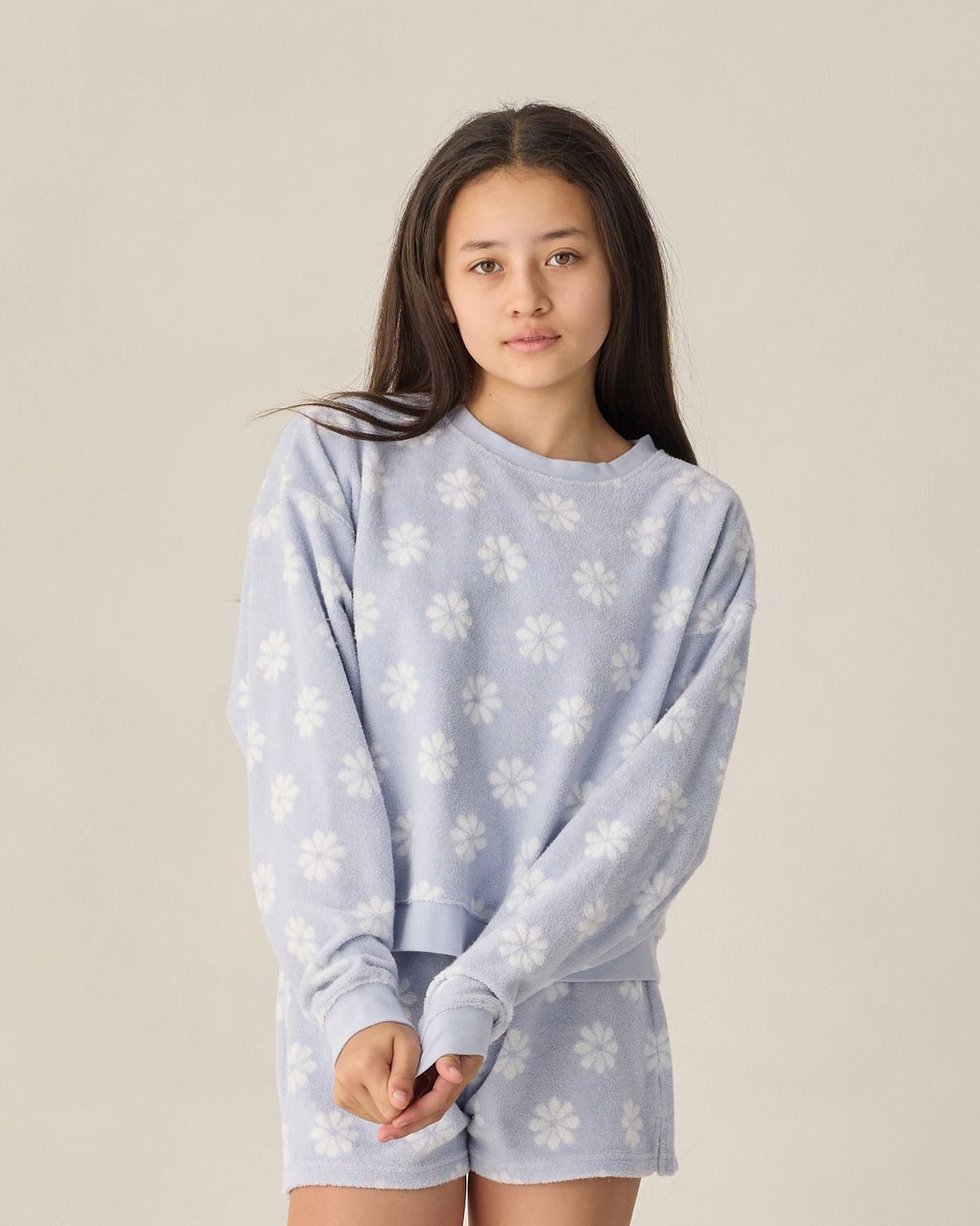 TEEN KARLI SET PERIWINKLE DAISY - Persnickety Shop