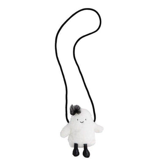 GHOST HALLOWEEN PLUSH PURSE