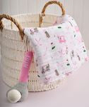 Girl Golf Swaddle & Rattle Set - Persnickety Shop