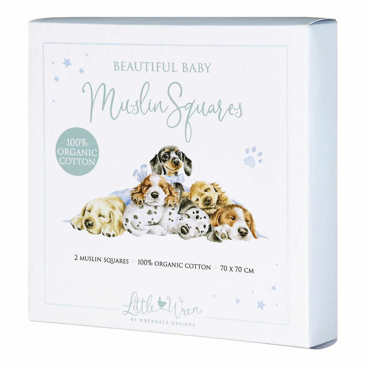 'LITTLE PAWS' DOG MUSLIN GIFT SET - Persnickety Shop