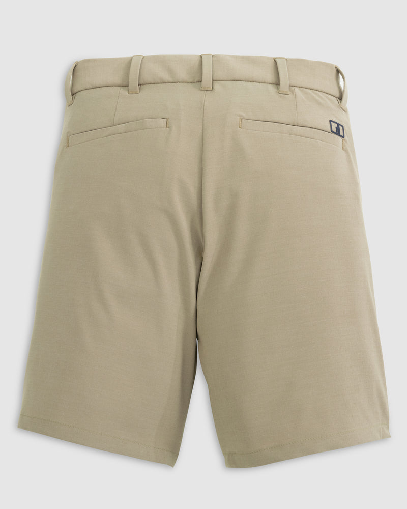 Johnnie-O Mulligan Jr. Performance Shorts Light Khaki - Persnickety Shop