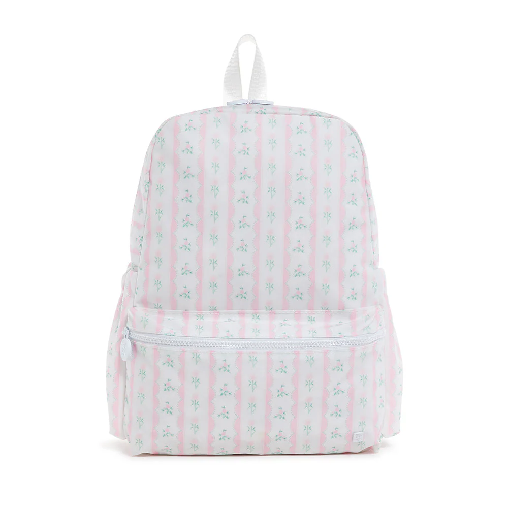 BACKPACKER - BACKPACK RIBBON FLORAL PINK - Persnickety Shop