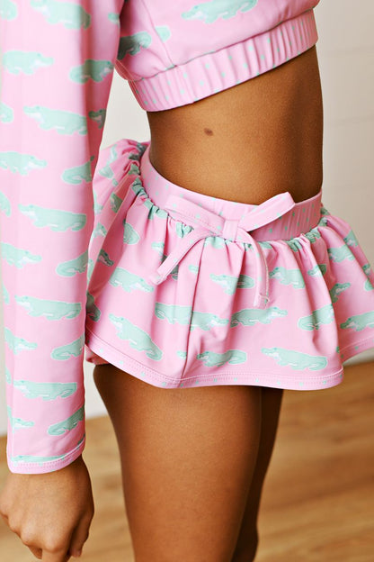 Swoon Pink Gator Bikini - Persnickety Shop