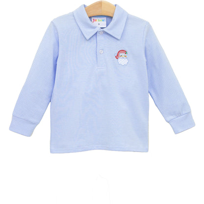 PRE-ORDER |Blue Ho Ho Ho Polor by Jellybean Smock Candy - Persnickety Shop