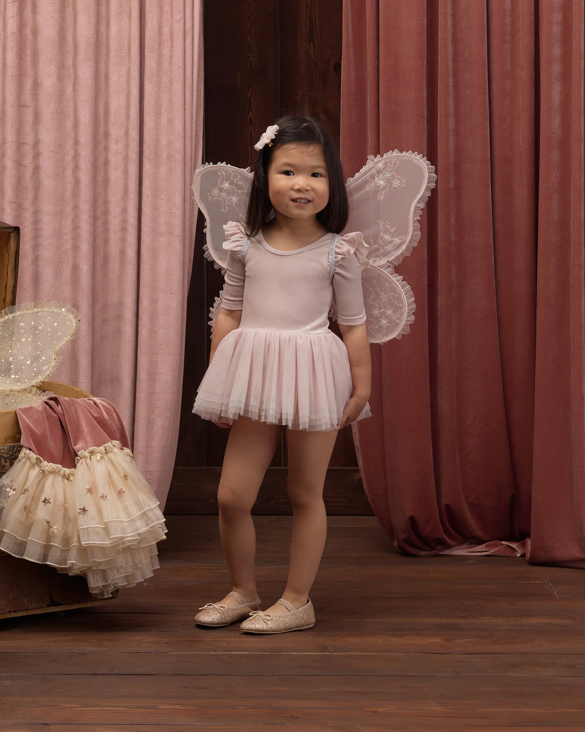 Noralee FLUTTER TULLE CLIPS PINK