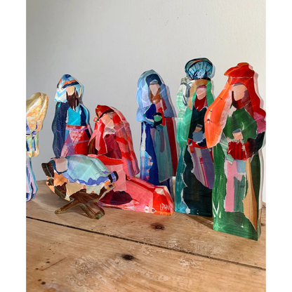 ACRYLIC NATIVITY SET Lauren Dunn