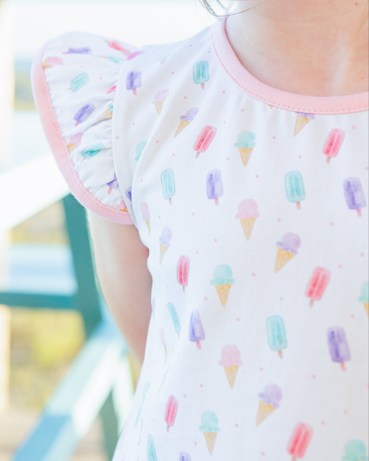 Jellybean Summertime Sweets Ruffle Pocket Dress - Persnickety Shop