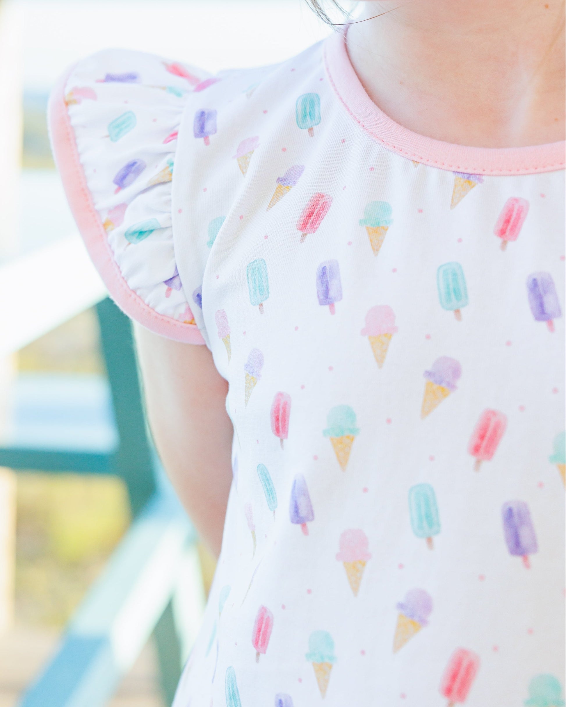 Jellybean Summertime Sweets Ruffle Pocket Dress - Persnickety Shop