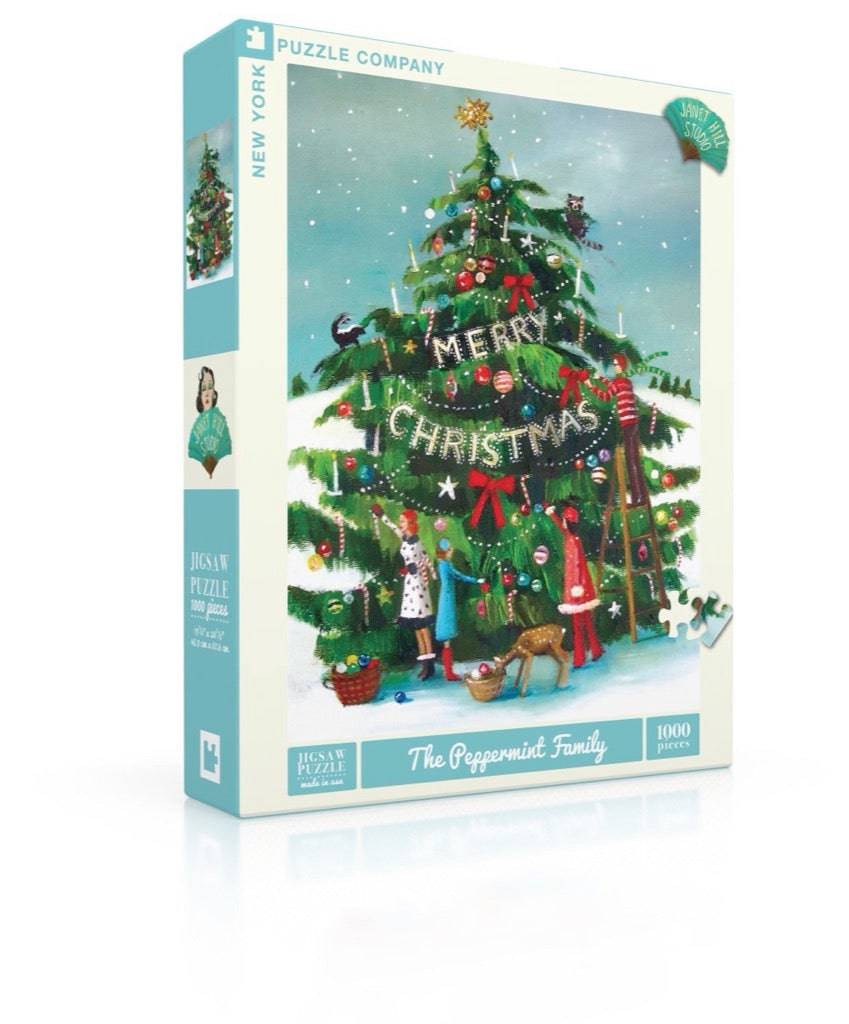 THE PEPPERMINT FAMILY-1000 PIECE JIGSAW PUZZLE - Persnickety Shop